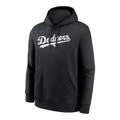 Los Angeles Dodgers Black Club Nike Pullover Hoodie