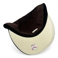 San Diego Padres Brown "Ivory Collection" 40th Anniversary Patch Ivory UV New Era 59FIFTY Fitted Hat