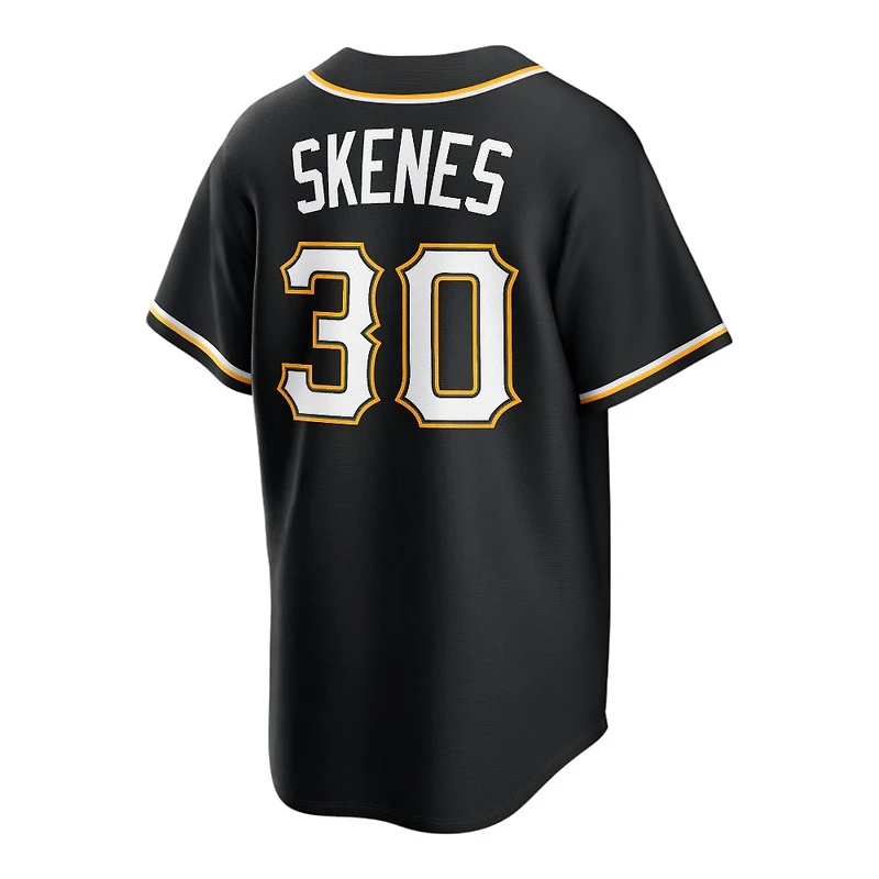 Pittsburgh Pirates Paul Skenes Black Nike Fashion Replica Jersey