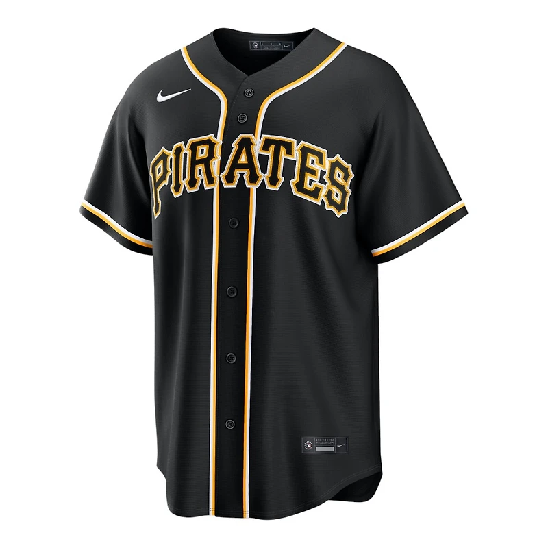 Pittsburgh Pirates Paul Skenes Black Nike Fashion Replica Jersey
