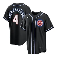 Chicago Cubs Pete Crow-Armstrong Black Nike Fashion Replica Jersey