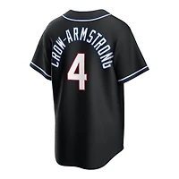 Chicago Cubs Pete Crow-Armstrong Black Nike Fashion Replica Jersey