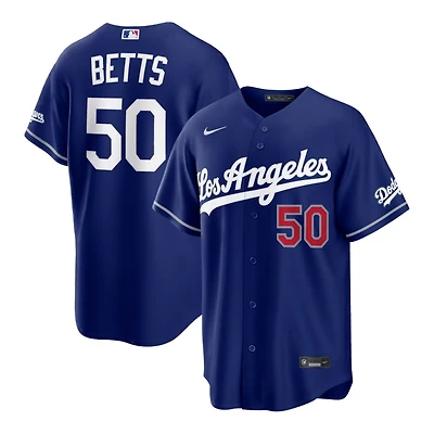 Los Angeles Dodgers Mookie Betts Royal Blue Alternate Nike Stadium Player Jersey