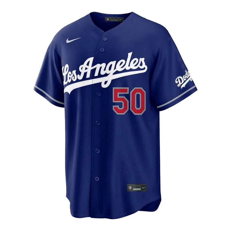 Los Angeles Dodgers Mookie Betts Royal Blue Alternate Nike Stadium Player Jersey