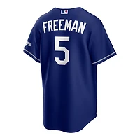Los Angeles Dodgers Freddie Freeman Royal Blue Alternate Nike Stadium Player Jersey