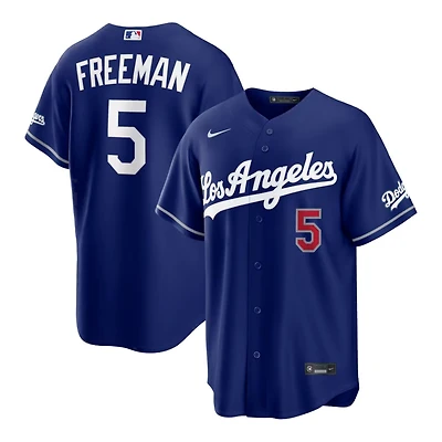 Los Angeles Dodgers Freddie Freeman Royal Blue Alternate Nike Stadium Player Jersey