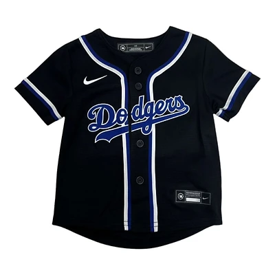 Toddler Los Angeles Dodgers Blank Black Out Nike Jersey