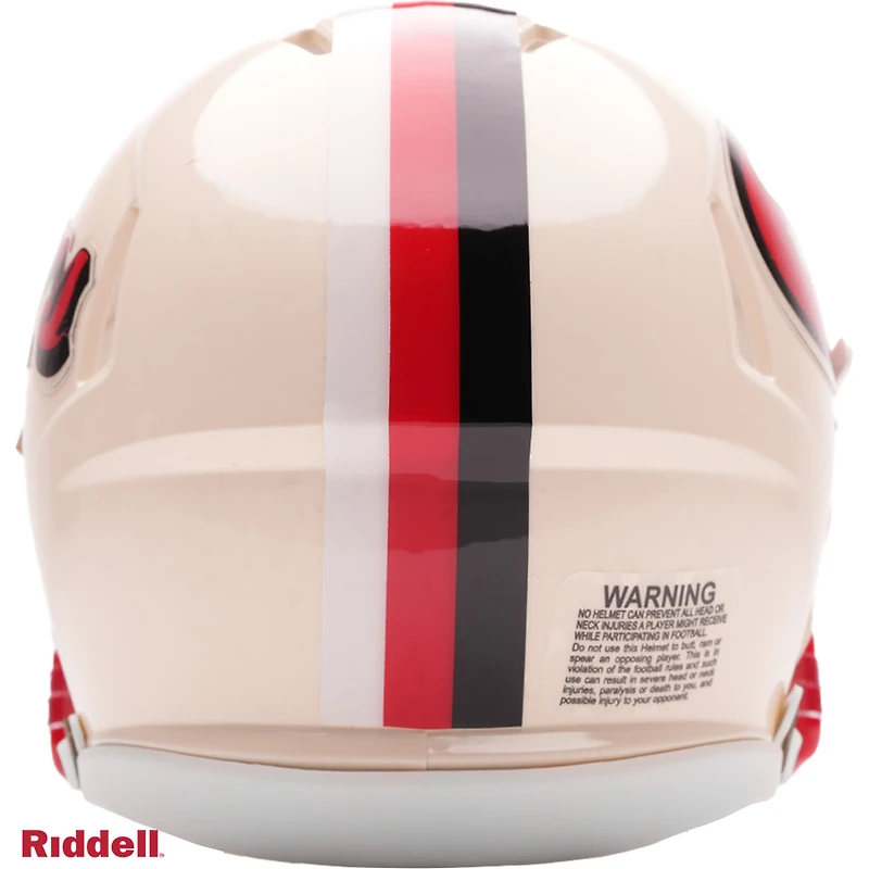 San Francisco 49ers Retro Riddell Speed Mini Helmet