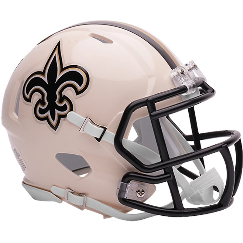 New Orleans Saints Retro Riddell Speed Mini Helmet