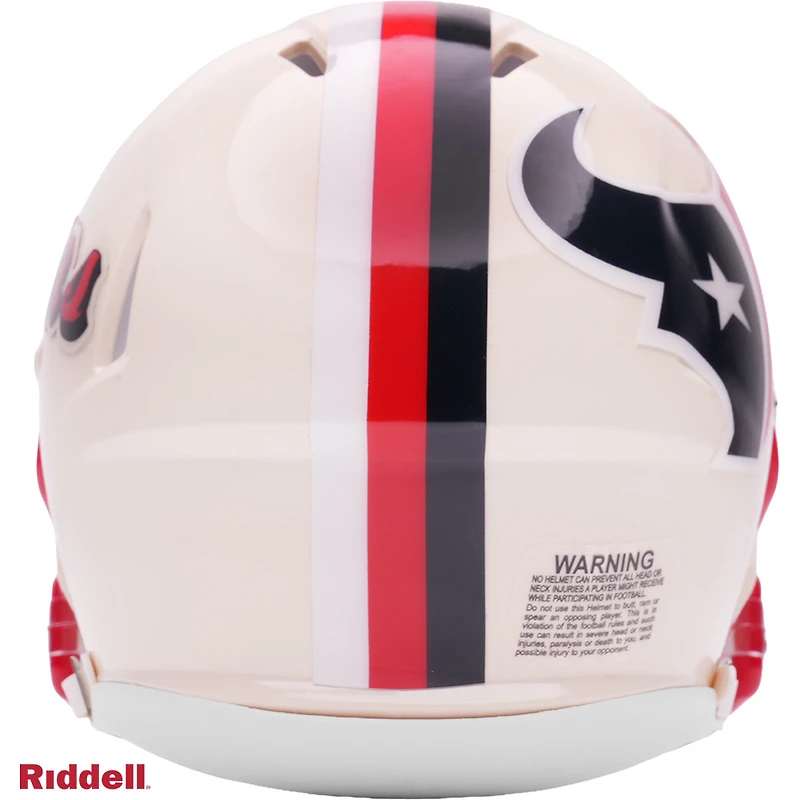 Houston Texans Retro Riddell Speed Mini Helmet