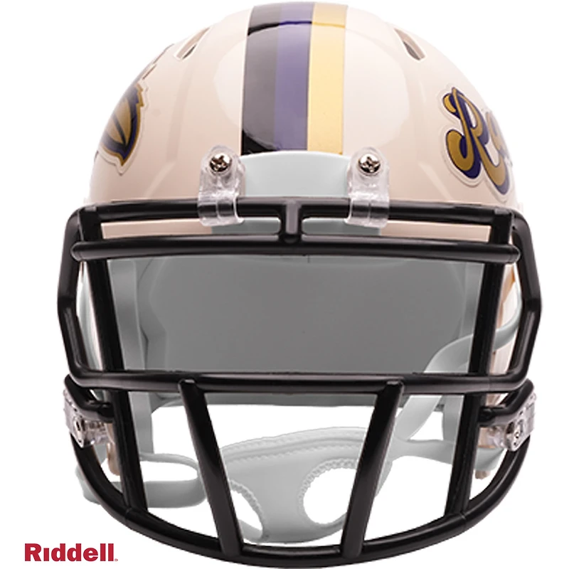 Baltimore Ravens Retro Riddell Speed Mini Helmet