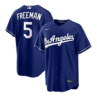 Los Angeles Dodgers Freddie Freeman Alternate Royal Blue Nike Replica Jersey