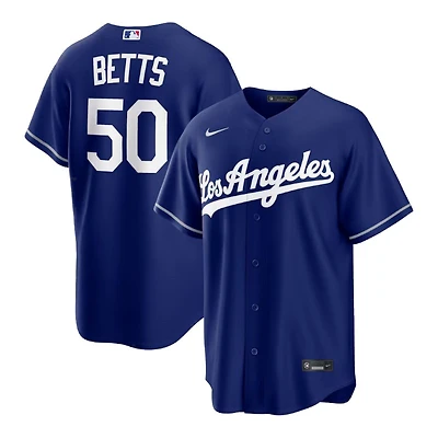 Los Angeles Dodgers Mookie Betts Alternate Royal Blue Nike Replica Jersey