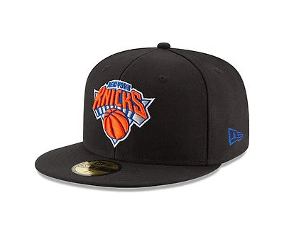 New York Knicks Black Official Team Color Era 59FIFTY Fitted Hat