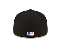 New York Mets Black Alternate Authentic Collection On-Field Era 59FIFTY Fitted Hat