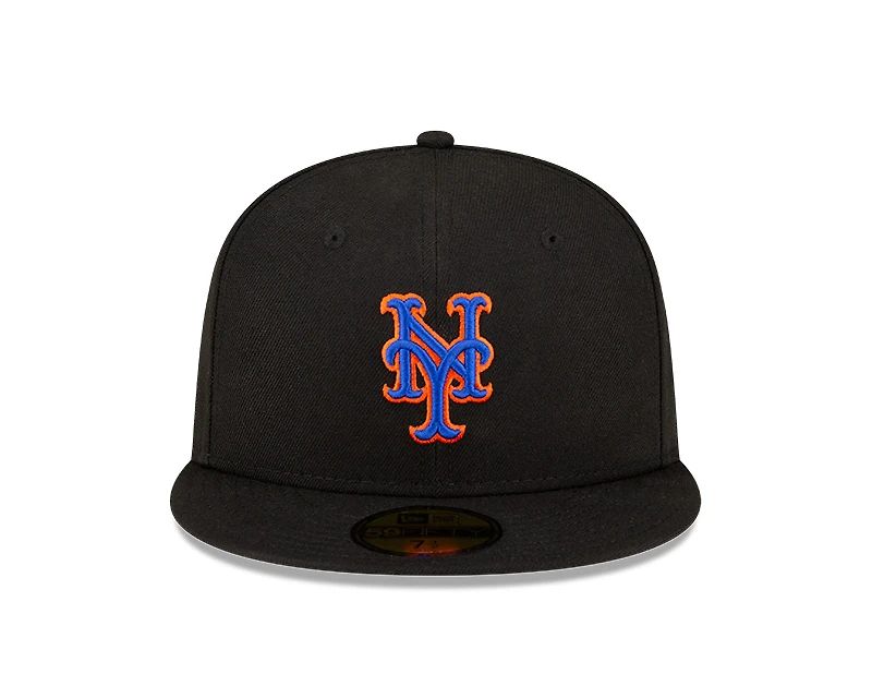 New York Mets Black Alternate Authentic Collection On-Field Era 59FIFTY Fitted Hat
