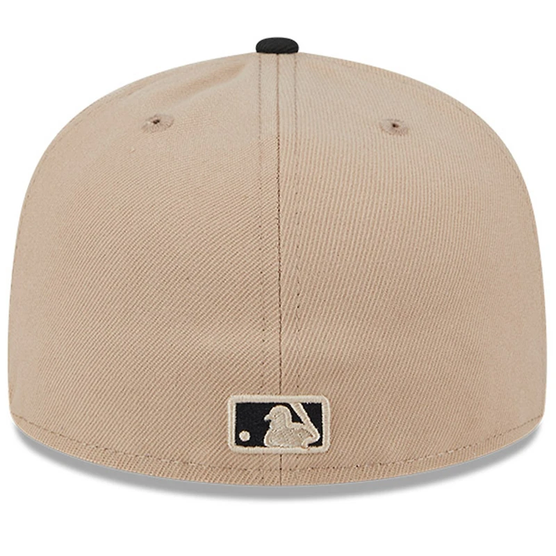 Pittsburgh Pirates Camel Brown and Black Grey UV New Era 59FIFTY Fitted Hat