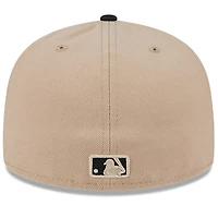Pittsburgh Pirates Camel Brown and Black Grey UV New Era 59FIFTY Fitted Hat