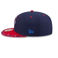 Lehigh Valley Coquis Navy and Red 2026 Copa de la Diversión New Era 59FIFTY Fitted Hat