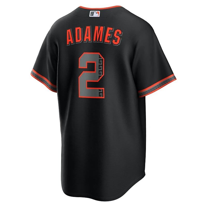 San Francisco Giants Willy Adames "Gigantes" Black Alternate Nike Replica Jersey