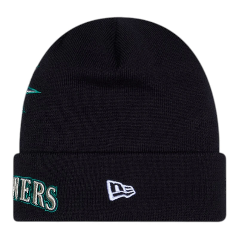 Seattle Mariners Navy Clubhouse New Era Cuffed Knit Beanie Hat