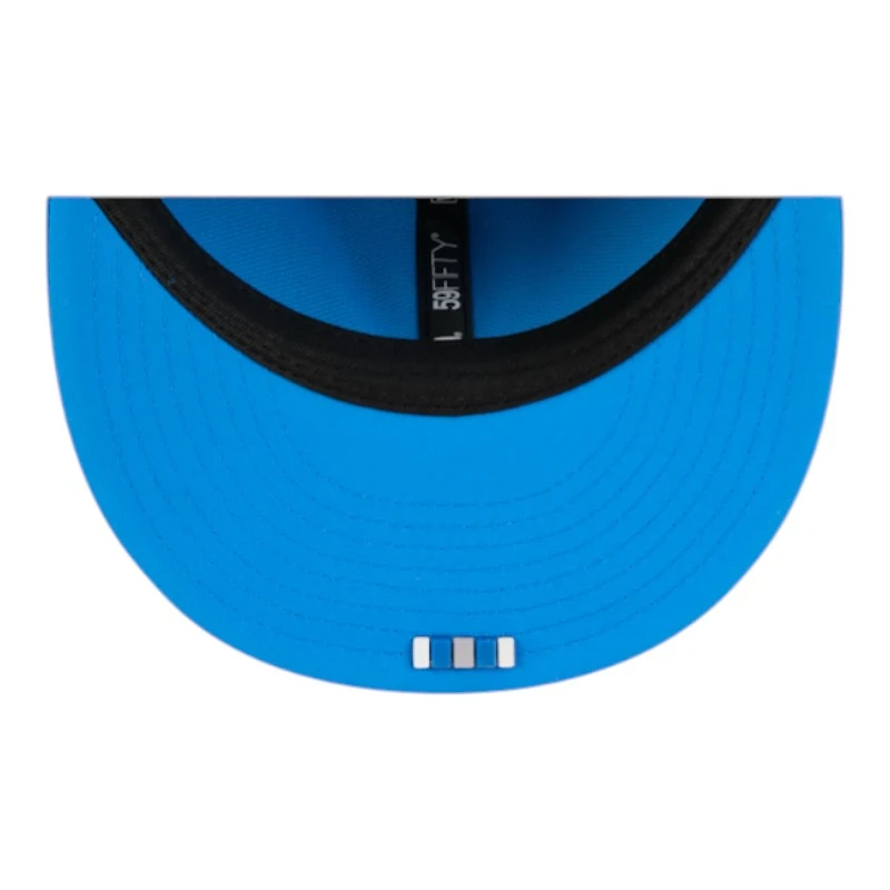 Detroit Lions Blue 2025 Sidline New Era 59FIFTY Fitted Hat