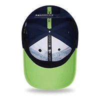 Seattle Seahawks Navy and Green 2026 NFL Draft New Era 9SEVENTY Adjustable Hat