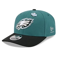 Philadelphia Eagles Green and Black 2026 NFL Draft New Era 9SEVENTY Adjustable Hat