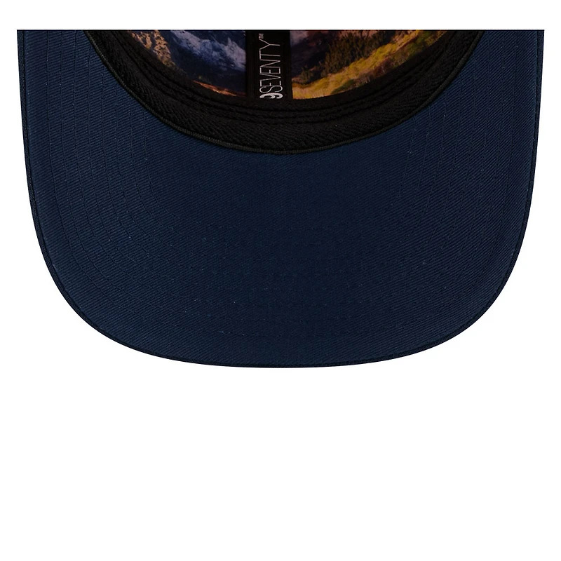 Denver Broncos Orange and Navy 2026 NFL Draft New Era 9SEVENTY Adjustable Hat