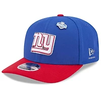 New York Giants Royal and Red 2026 NFL Draft New Era 9SEVENTY Adjustable Hat