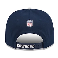 Dallas Cowboys Navy and Silver 2026 NFL Draft New Era 9SEVENTY Adjustable Hat