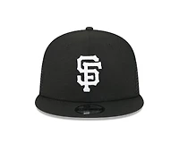 San Francisco Giants Black Mesh Trucker New Era 9FIFTY Snapback