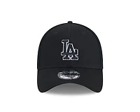Los Angeles Dodgers Black Evergreen Neo New Era 39THIRTY Flex Hat