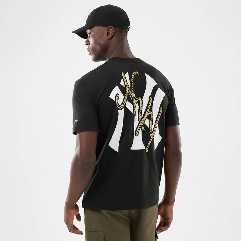 New York Yankees Black Rodeo Graphic Era T-Shirt