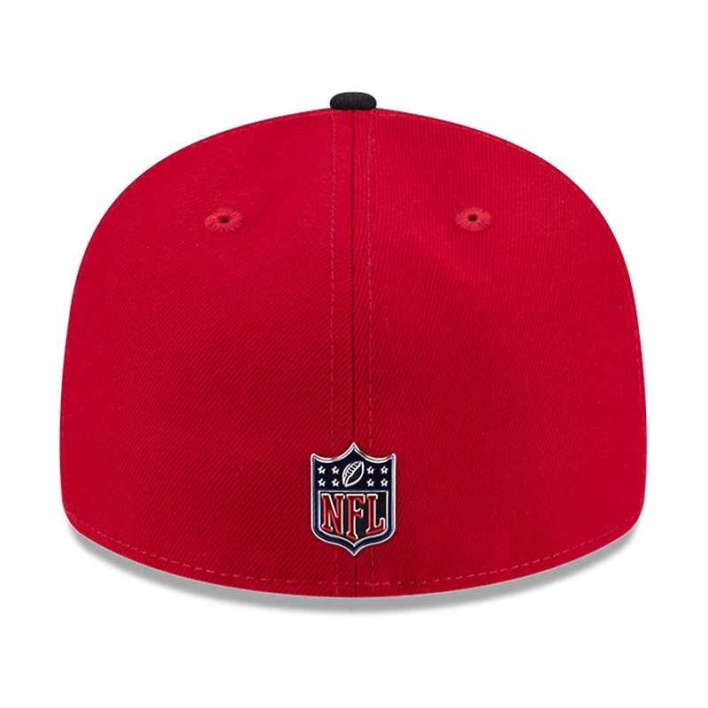 San Francisco 49ers Red and Black 2026 NFL Draft Pre-Curved New Era 59FIFTY Fitted Hat