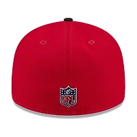 San Francisco 49ers Red and Black 2026 NFL Draft Pre-Curved New Era 59FIFTY Fitted Hat