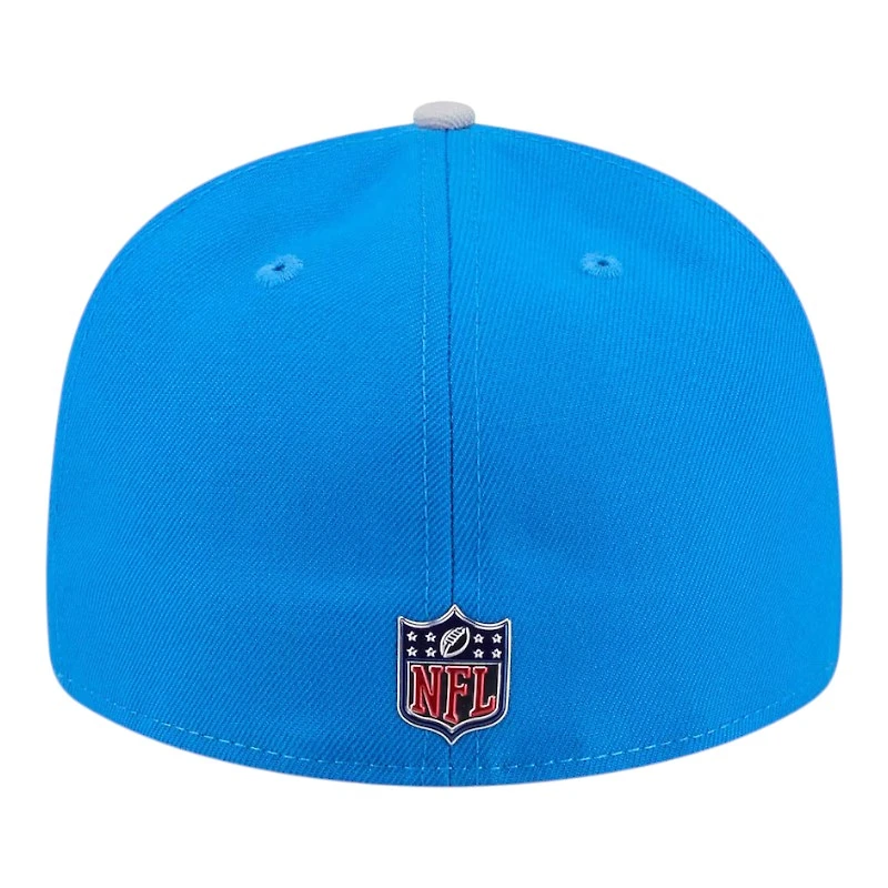 Detroit Lions Blue and Silver 2026 NFL Draft Pre-Curved New Era 59FIFTY Fitted Hat