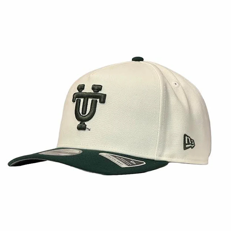 Tennessee Volunteers Chrome and Dark Green 100 Years Patch New Era 9FIFTY A-Frame Snapback Hat