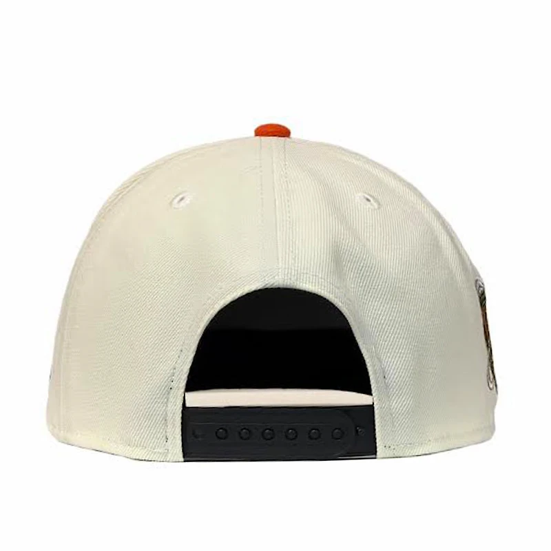 Cincinnati Bengals Chrome and Black 2000 NFL Draft Patch New Era 9FIFTY A-Frame Snapback Hat