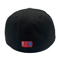 Oneonta Tigers Black and Orange MiLB Custom New Era 59FIFTY Fitted Hat