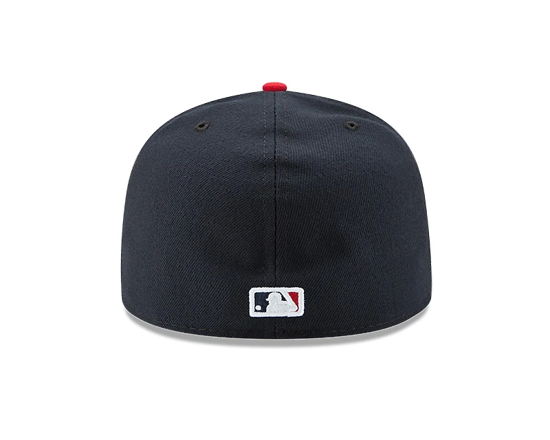 Minnesota Twins Navy and Gold Outline Authentic Collection On-Field 59FIFTY Fitted Hat