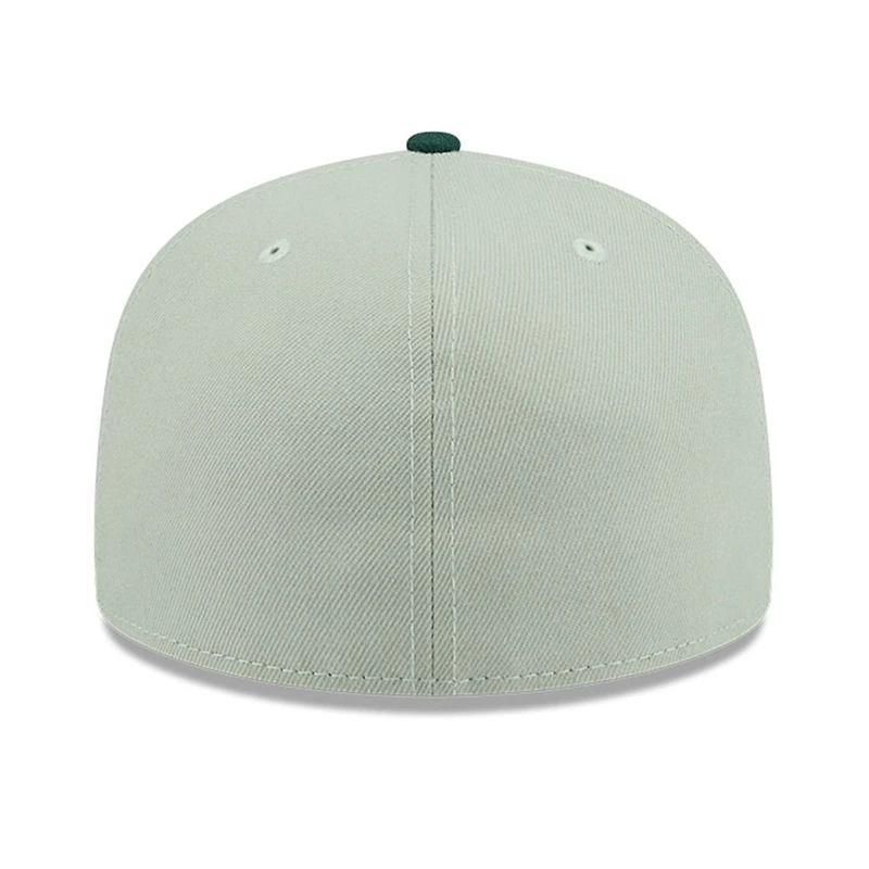 Dominican Republic Green Two Tone with Flowers New Era 59FIFTY Fitted Hat