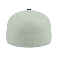 Dominican Republic Green Two Tone with Flowers New Era 59FIFTY Fitted Hat
