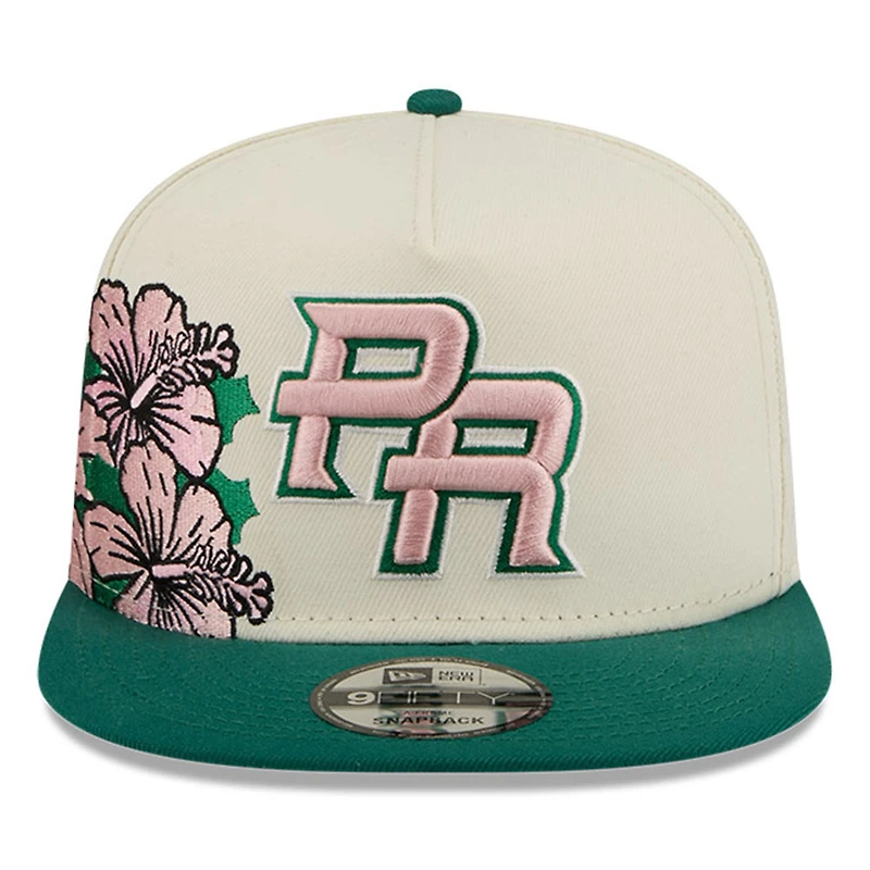 Puerto Rico Two Tone "Flor de Maga" New Era 9FIFTY A-Frame Snapback Hat