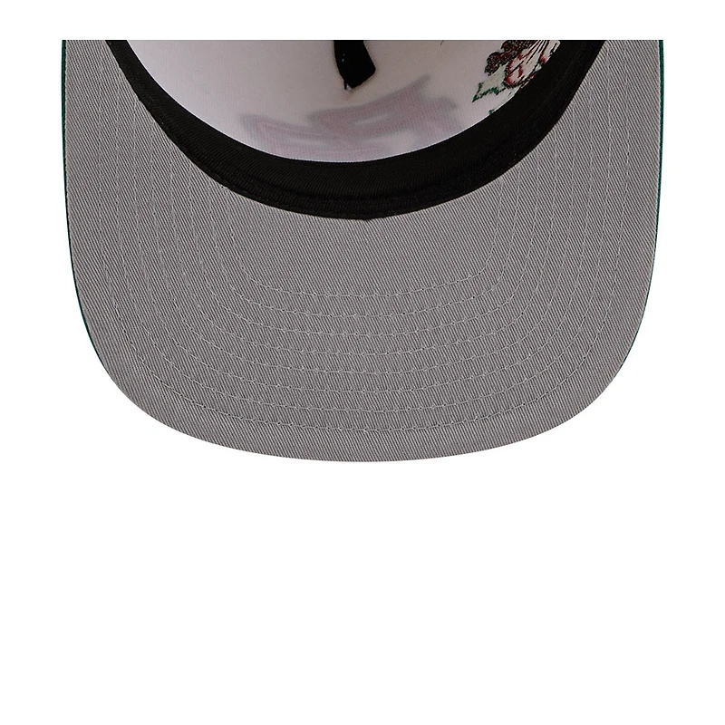 Puerto Rico Two Tone Red "Flor de Maga" New Era 9FIFTY A-Frame Snapback Hat