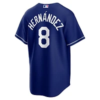 Los Angeles Dodgers Enrique "Kike" Hernández Alternate Royal Blue Nike Replica Jersey
