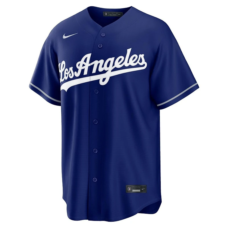 Los Angeles Dodgers Enrique "Kike" Hernández Alternate Royal Blue Nike Replica Jersey