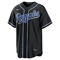 Kansas City Royals Bobby Witt Jr Black Carbon Fashion Nike Replica Jersey