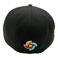 Mexico Black and Gray WBC New Era 59FIFTY Fitted Hat