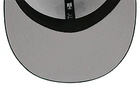 Miami Hurricanes Chrome and Green New Era 59FIFTY Fitted Hat